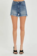 Risen High Rise Side Slit Shorts – MYN2O