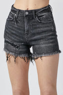 RISEN raw hem denim shorts with functional pockets – MYN2O
