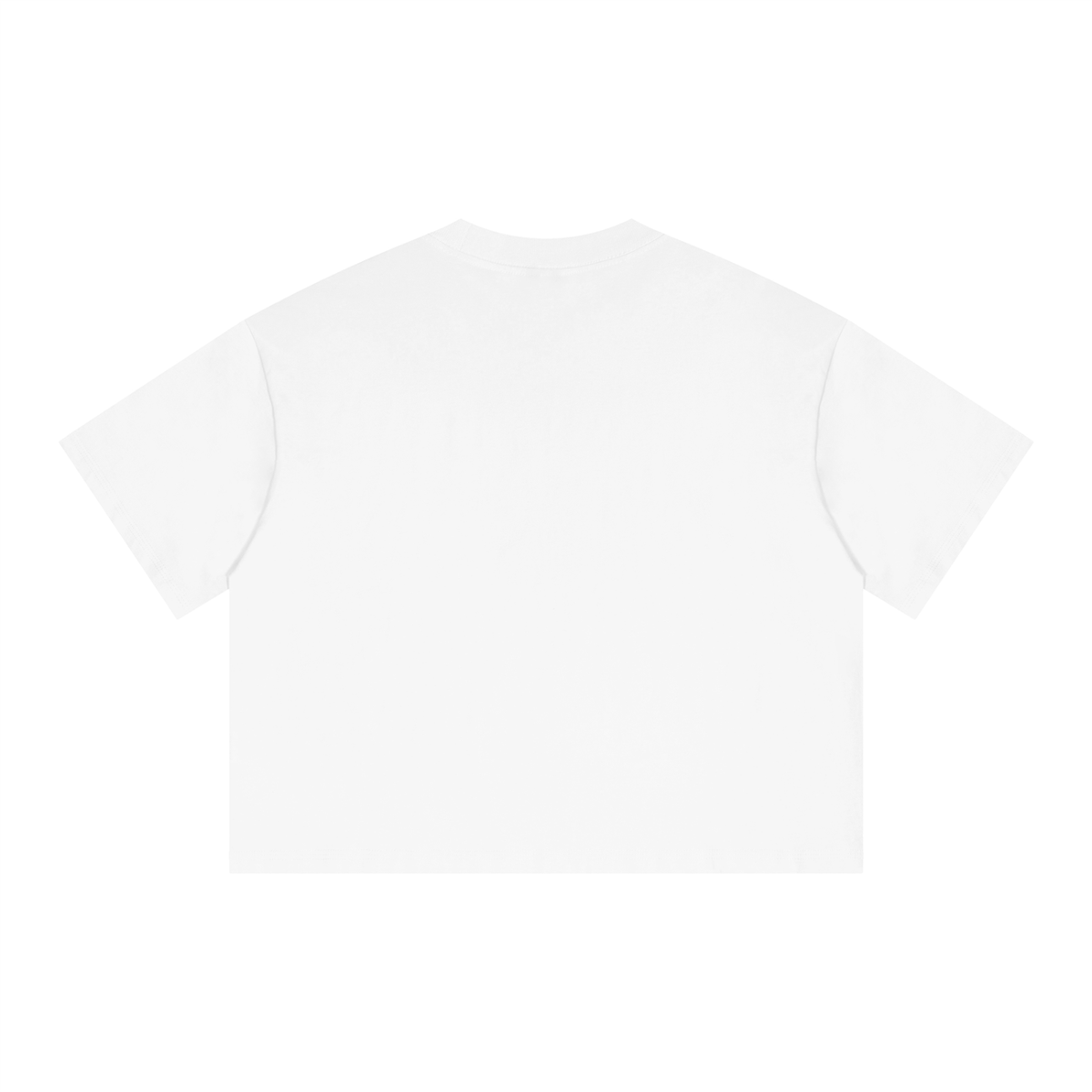 Unisex Oversized Boxy Drop Shoulder Crop T-Shirt – Premium Streetwear Tee