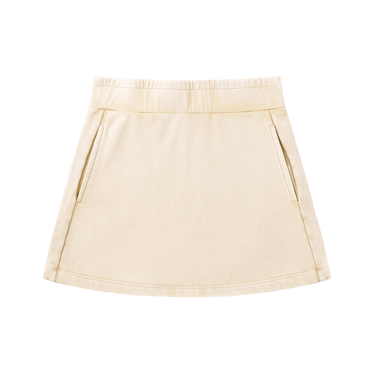 Women's Mineral Wash Mini Skirt – Vintage High Waist Casual Streetwear Skirt