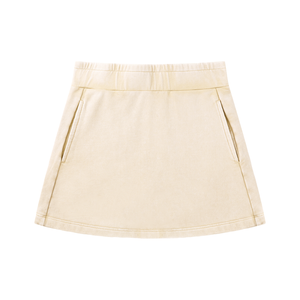 Women's Mineral Wash Mini Skirt – Vintage High Waist Casual Streetwear Skirt