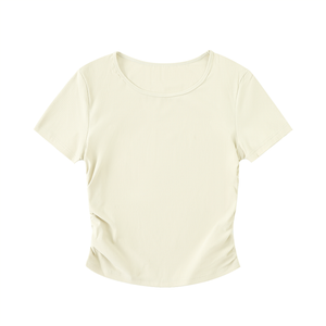 Ruched Bodycon Crop Top