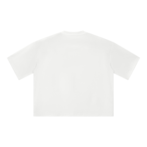 Unisex Boxy Mesh Crewneck T-Shirt – Oversized Breathable Streetwear Tee
