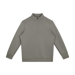 Men's Quarter Zip Sweatshirt – Premium Mock Neck Pullover
