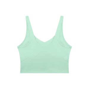 Women's V-Neck Yoga Sports Bra – Seamless Medium Support Workout & Activewear Bra
