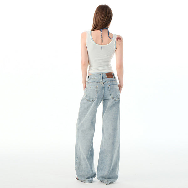 Loose Slimming All-Match Chic Wide-Leg Pants
