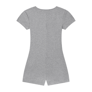 Women's Dual-Function Cape Tie-Waist Romper – Slim Fit Casual One-Piece Outfit