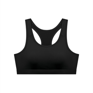 Women's Cropped Sports Bra – Medium Support Activewear Crop Top