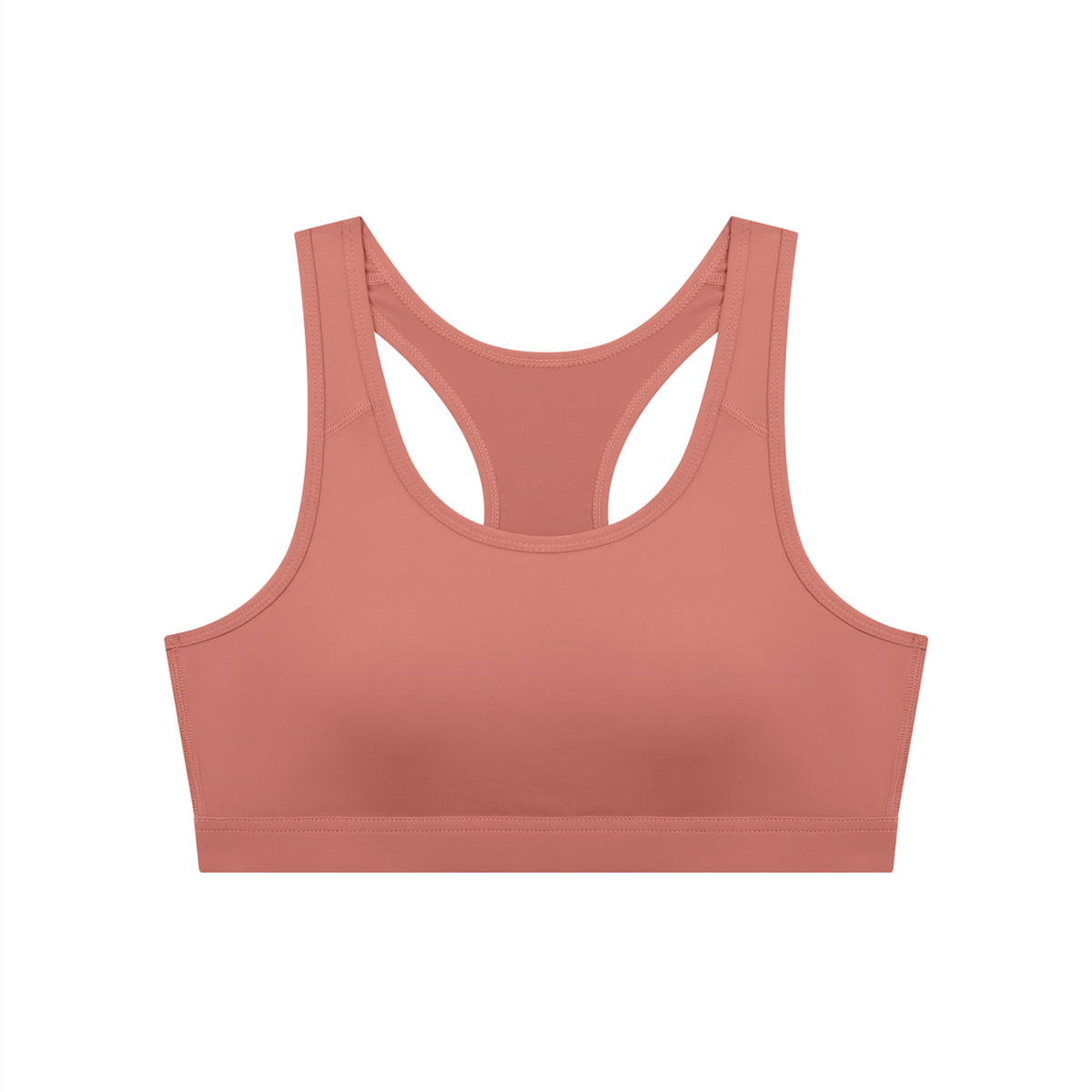 Women's Cropped Sports Bra – Medium Support Activewear Crop Top