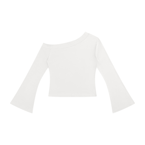 Women's Off-Shoulder Bell Sleeve T-Shirt