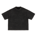 Textured Waffle Washed Boxy T-Shirt