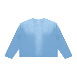 Unisex Sunfade Boxy Long Sleeve T-Shirt