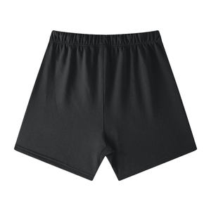 Unisex Earth Tone Loose Fit Cotton Shorts
