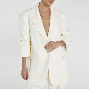 Workwear Women's Dress Solid Color High-grade Suit
