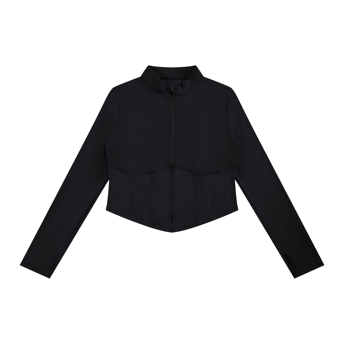Women's Slim Fit Full-Zip Performance Jacket – Activewear Yoga Jacket