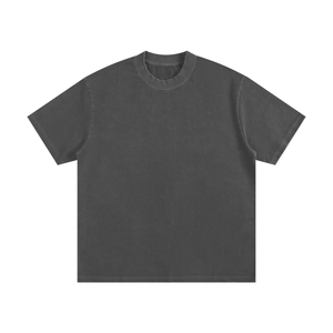 Heavyweight Vintage Washed Frayed T-Shirt