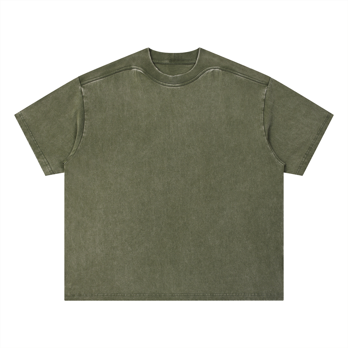Unisex Vintage Wash Boxy T-Shirt – Oversized Premium Streetwear Tee