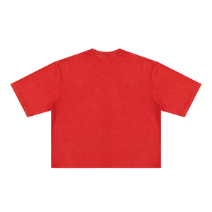 Unisex Heavyweight Mineral Wash Boxy T-Shirt – Premium Oversized Vintage Streetwear Tee