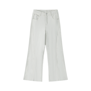 Women's High-Waisted Flared Leg Jeans – Stretch Denim Bootcut Jeans