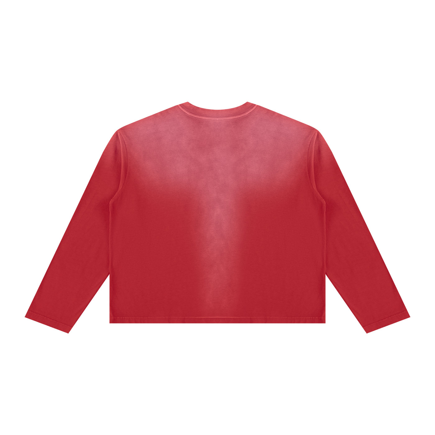 Unisex Sunfade Boxy Long Sleeve T-Shirt