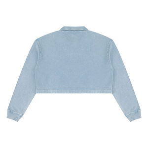 Women’s Vintage Wash Crop Sweatshirt