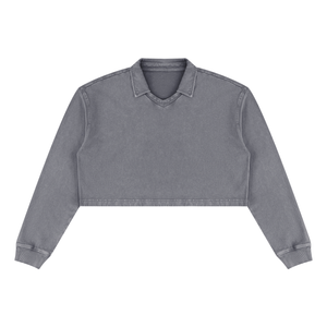 Women’s Vintage Wash Crop Sweatshirt