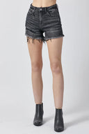 RISEN raw hem denim shorts with functional pockets – MYN2O