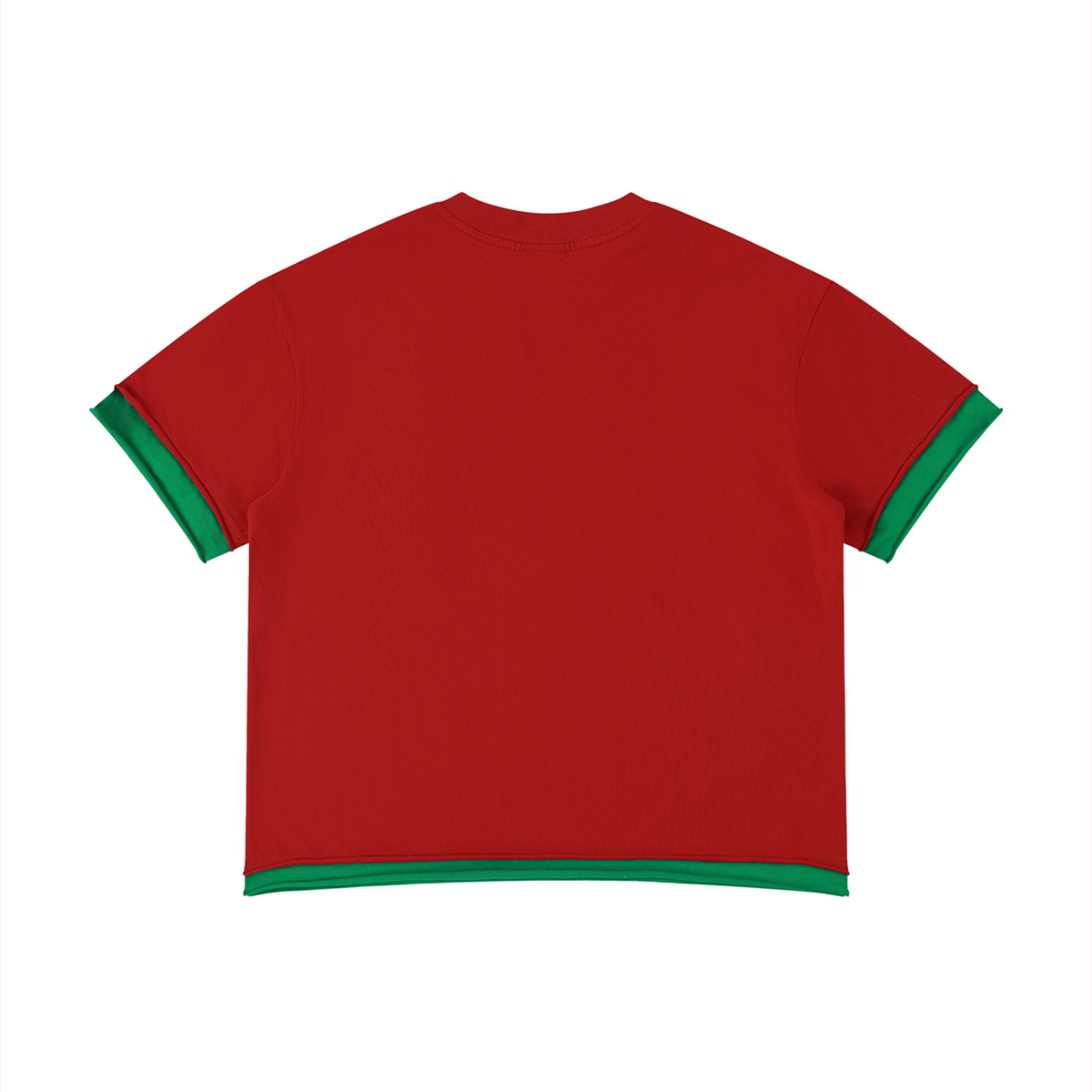 Unisex Boxy Color Block T-Shirt – Oversized Premium Streetwear Tee
