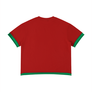 Unisex Boxy Color Block T-Shirt – Oversized Premium Streetwear Tee