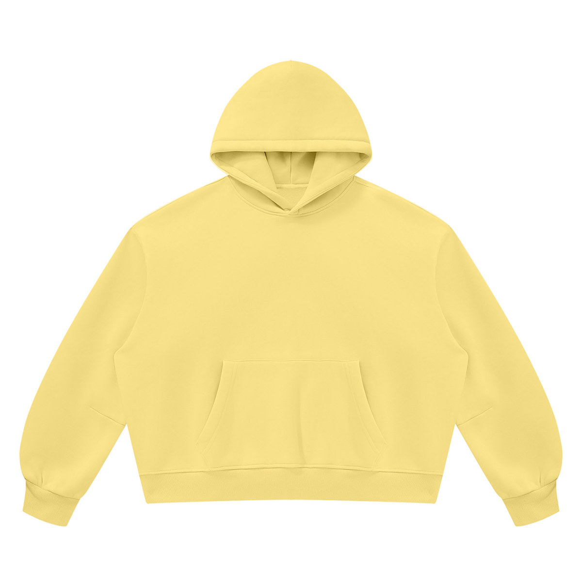 Unisex Vintage Wash Boxy Fleece Hoodie