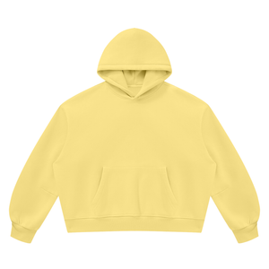 Unisex Vintage Wash Boxy Fleece Hoodie