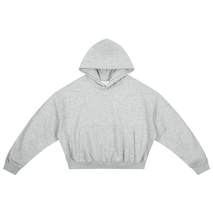 Essential Boxy Darted Sleeve Hoodie
