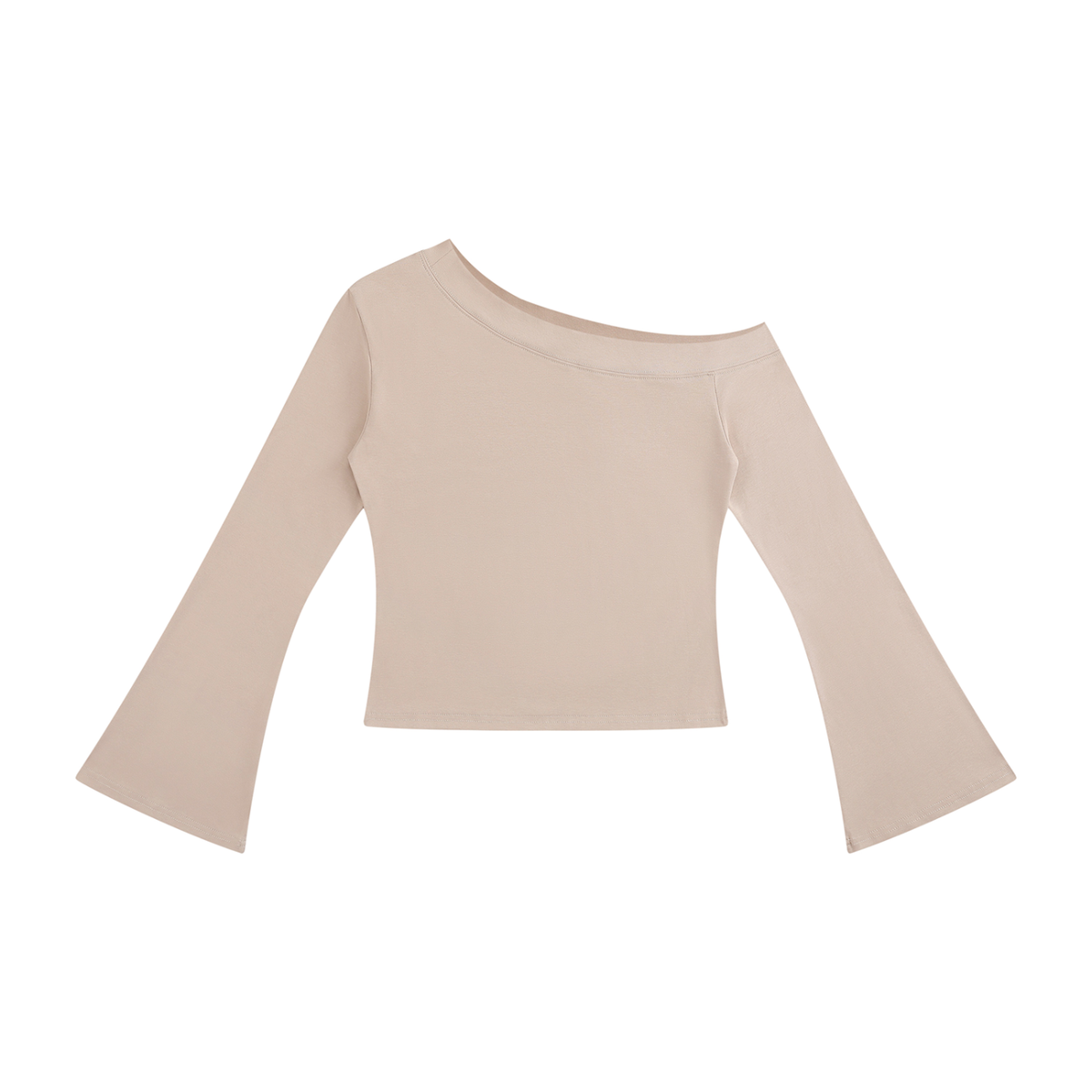 Women's Off-Shoulder Bell Sleeve T-Shirt
