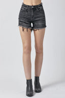RISEN raw hem denim shorts with functional pockets – MYN2O