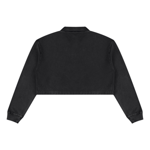 Women’s Vintage Wash Crop Sweatshirt