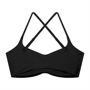 Women's Cropped Sports Bra – High Support Seamless Workout & Yoga Bra