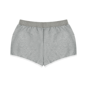Women's Retro Contrast Trim Athletic Shorts – High-Waisted Activewear Shorts