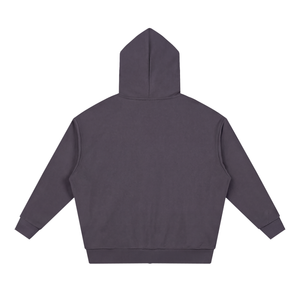 Unisex Loose Fit Full-Zip Hoodie – Premium Casual Streetwear Sweatshirt