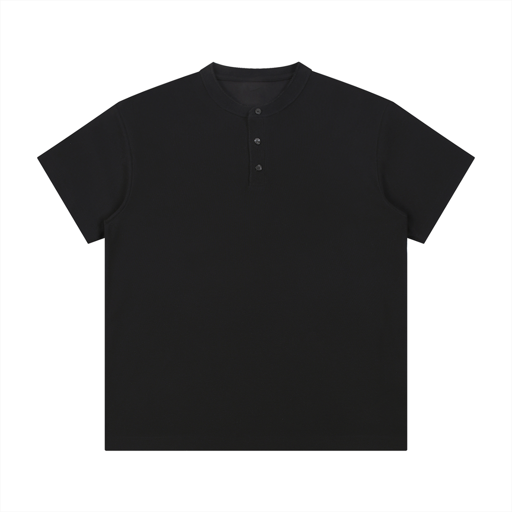 Short Sleeve Henley Shirt