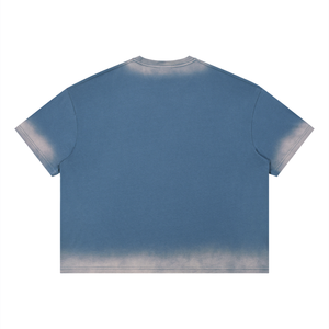 Unisex Boxy Sunfade Vintage Wash T-Shirt – Oversized Premium Streetwear Tee