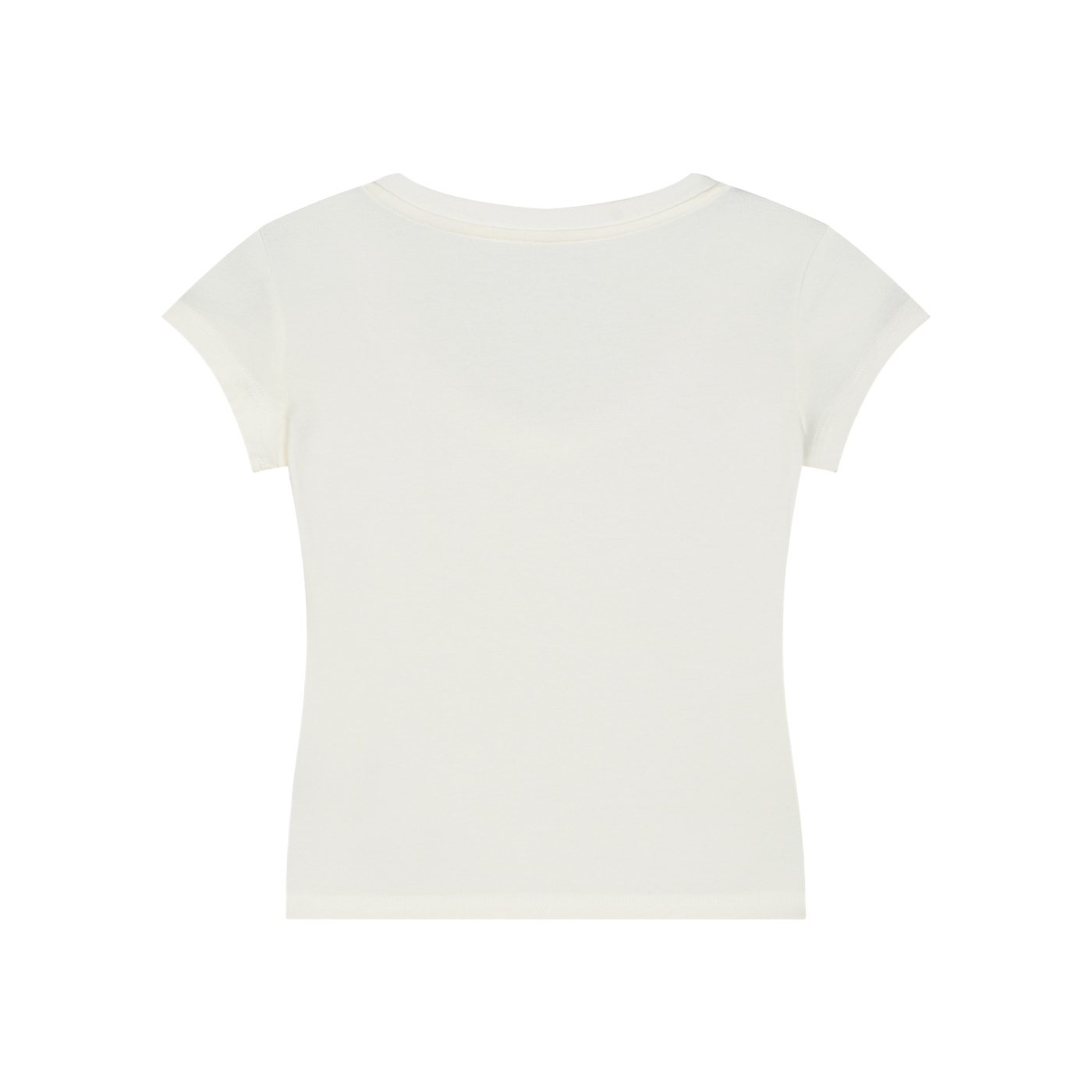 Essential V-Neck Bodycon T-Shirt
