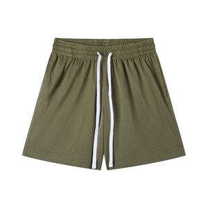 Mesh Drawstring Shorts