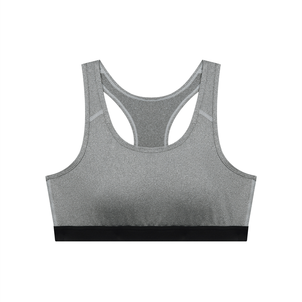 Women's Cropped Sports Bra – Medium Support Activewear Crop Top