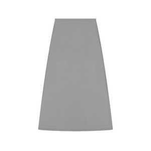 Women's Solid Color Knit Maxi Skirt – High-Waisted Stretch Casual Skirt