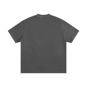 Heavyweight Vintage Washed Frayed T-Shirt