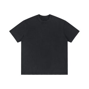 Unisex Vintage Wash Distressed T-Shirt – Oversized Premium Streetwear Tee