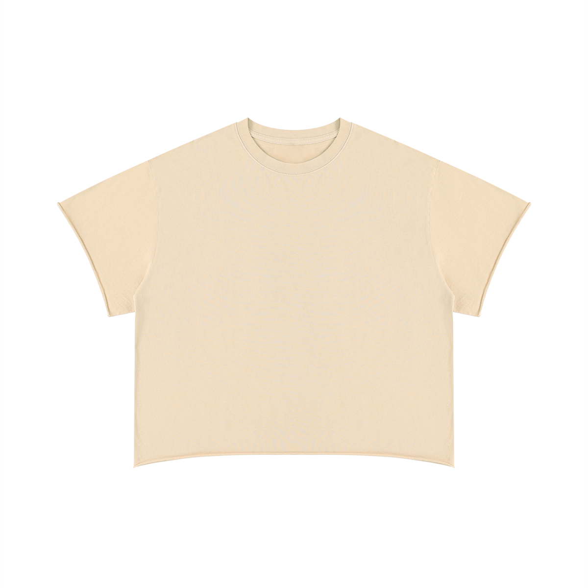 Unisex Boxy Raw Edge T-Shirt – Oversized Premium Cotton Streetwear Tee