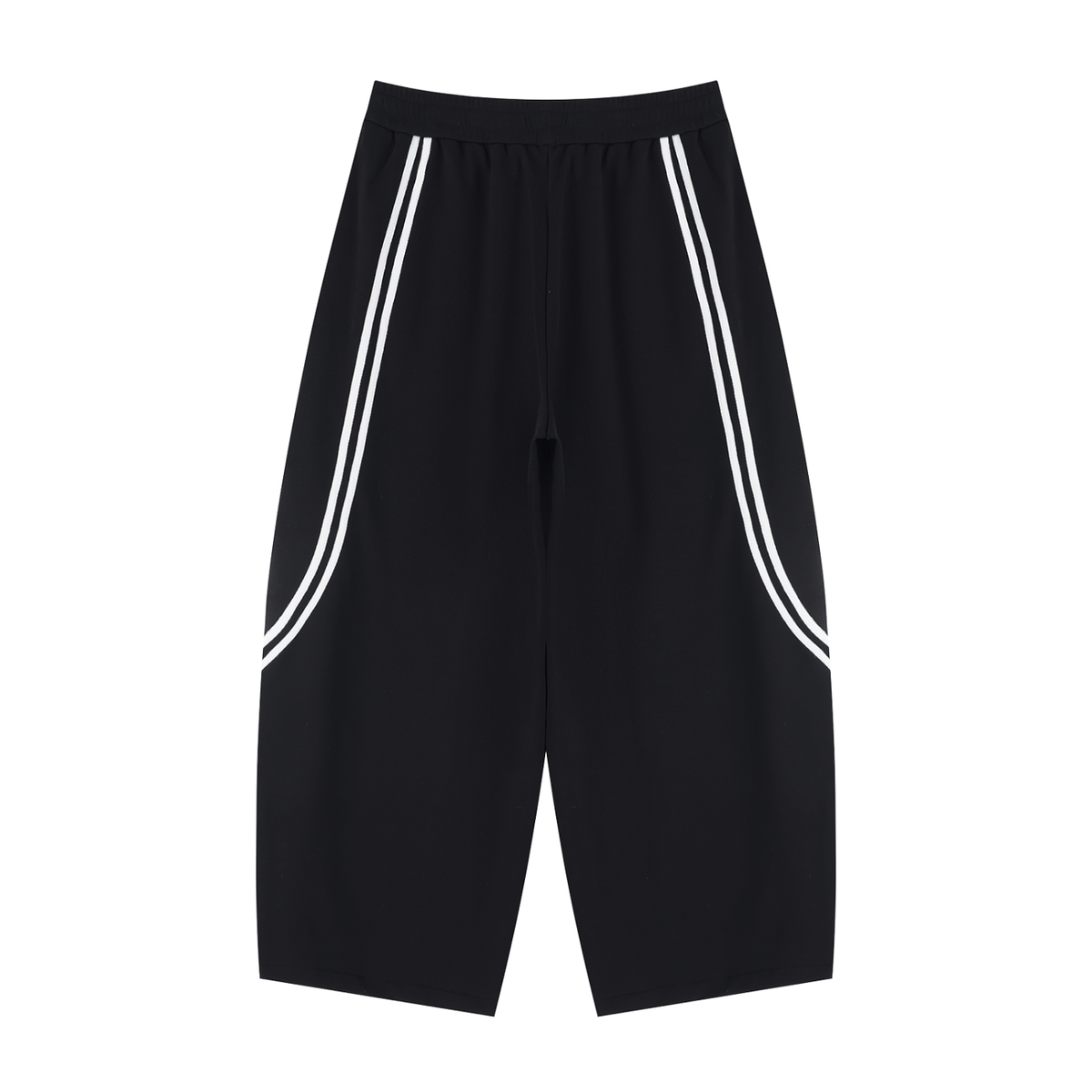 Unisex Wide Leg Piping Sweatpants – Oversized Relaxed Fit Streetwear Joggers