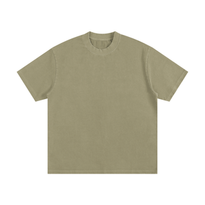 Heavyweight Vintage Washed Frayed T-Shirt
