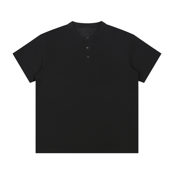 Short Sleeve Henley Shirt